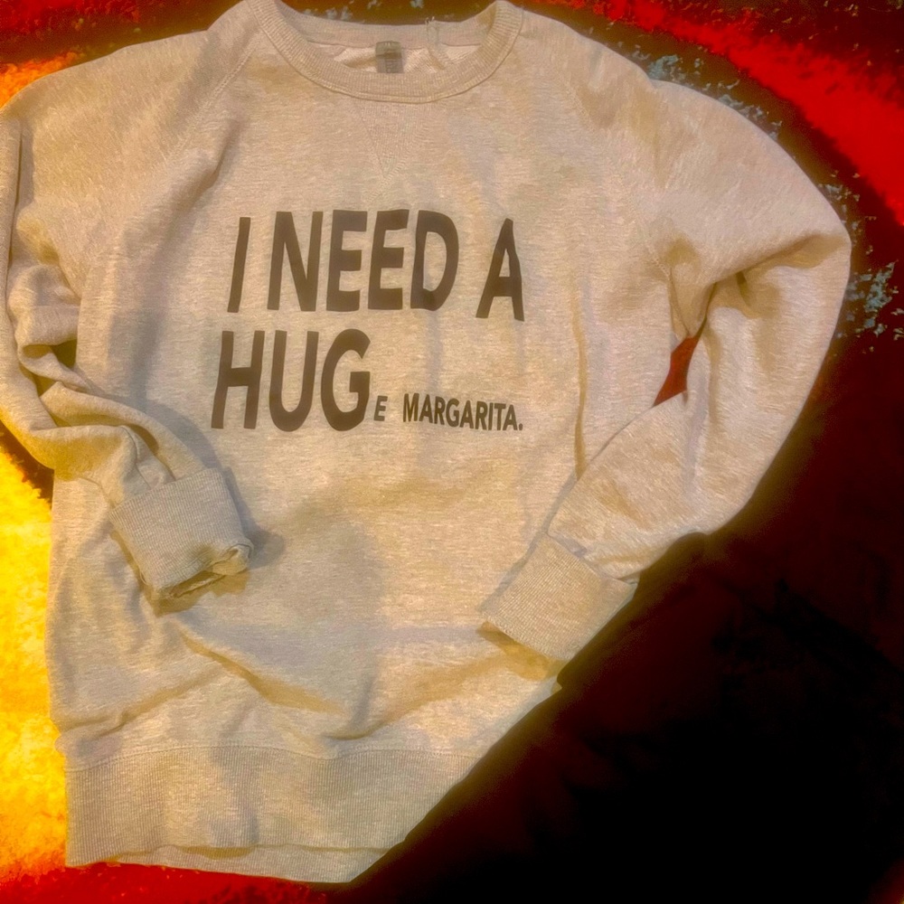 Comfy, unisex fit, crew neck sweatshirt